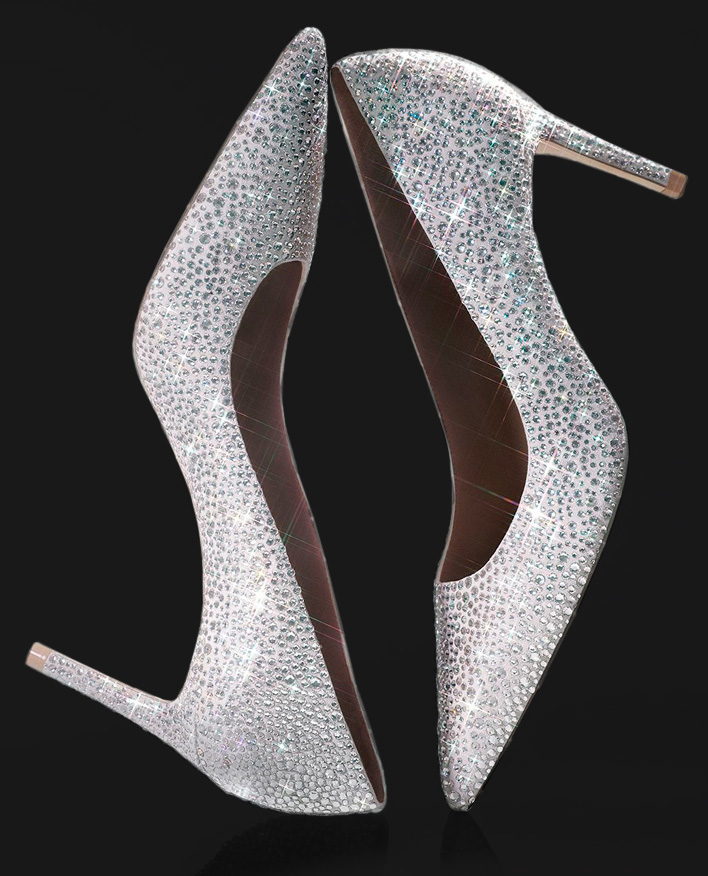 colaboracion con Stuart Weitzman | cristales swaroski | Casa Cascales